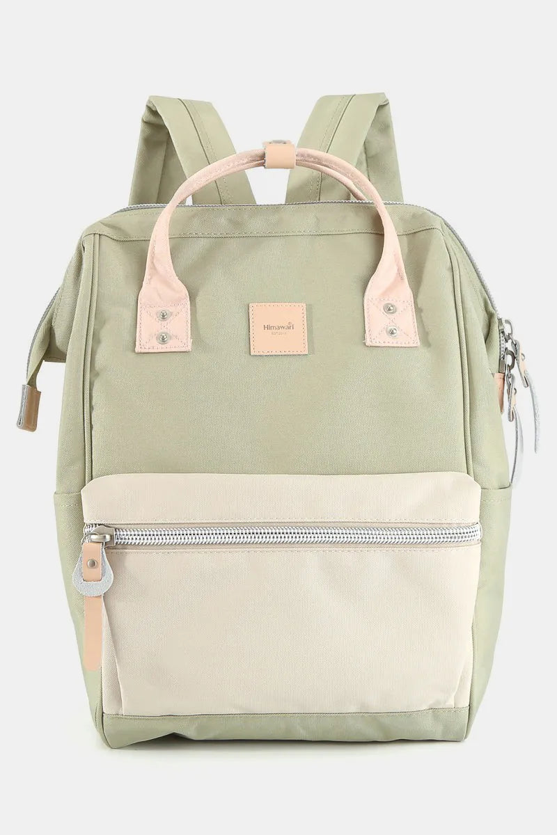 Water Resistant Canvas Backpack Bag with Side Pockets - LaTezza Online Shop
