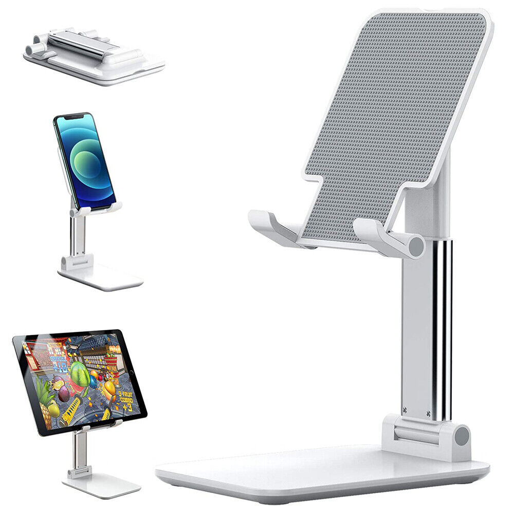 Cell Phone Stand Desktop Holder Tablet Stand Mount Mobile Phone Desktop Tablet Holder Table Cell Foldable Extend Support Desk Mobile Phone Holder Stand - LaTezza Online Shop