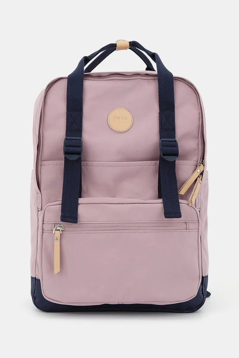 Himawari Waterproof Canvas Backpack Bag with Side Pockets - LaTezza Online Shop