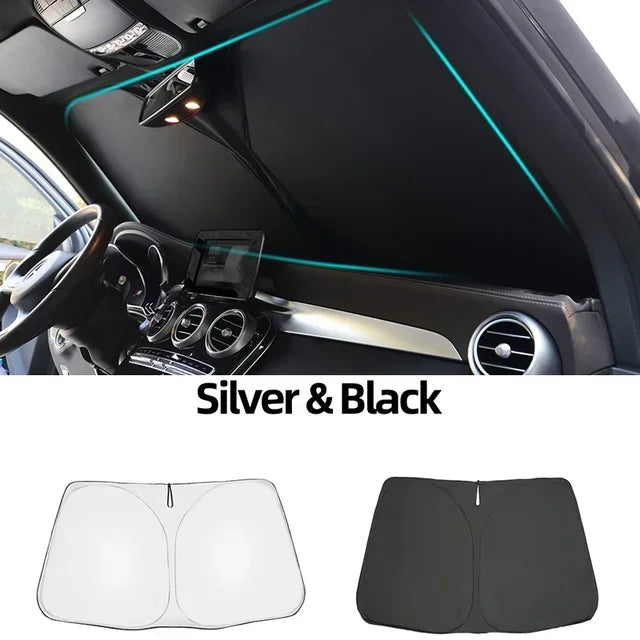 Custom Car Window Sunshade For BMW X5 G05 2018 - 2024 Magnetic Curtain Mesh Front Windshield