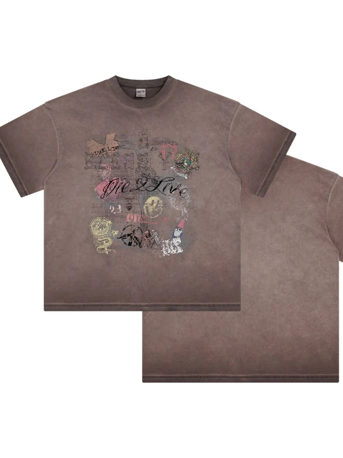 Men's Graphic Round Neck Half Sleeve T-Shirt - LaTezza Online Shop