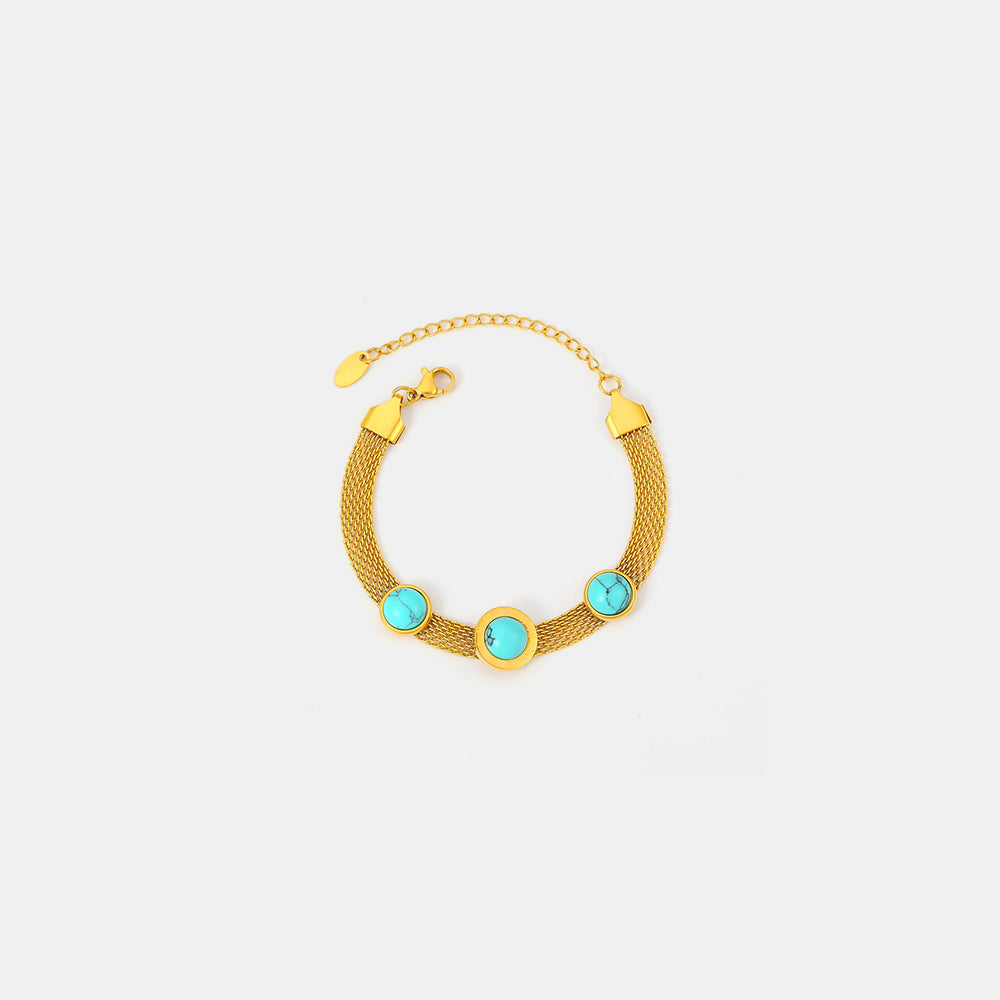 Turquoise Titanium Steel Bracelet - LaTezza Online Shop