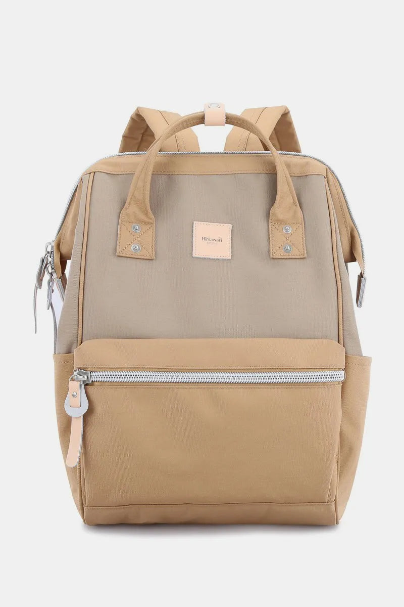 Water Resistant Canvas Backpack Bag with Side Pockets - LaTezza Online Shop