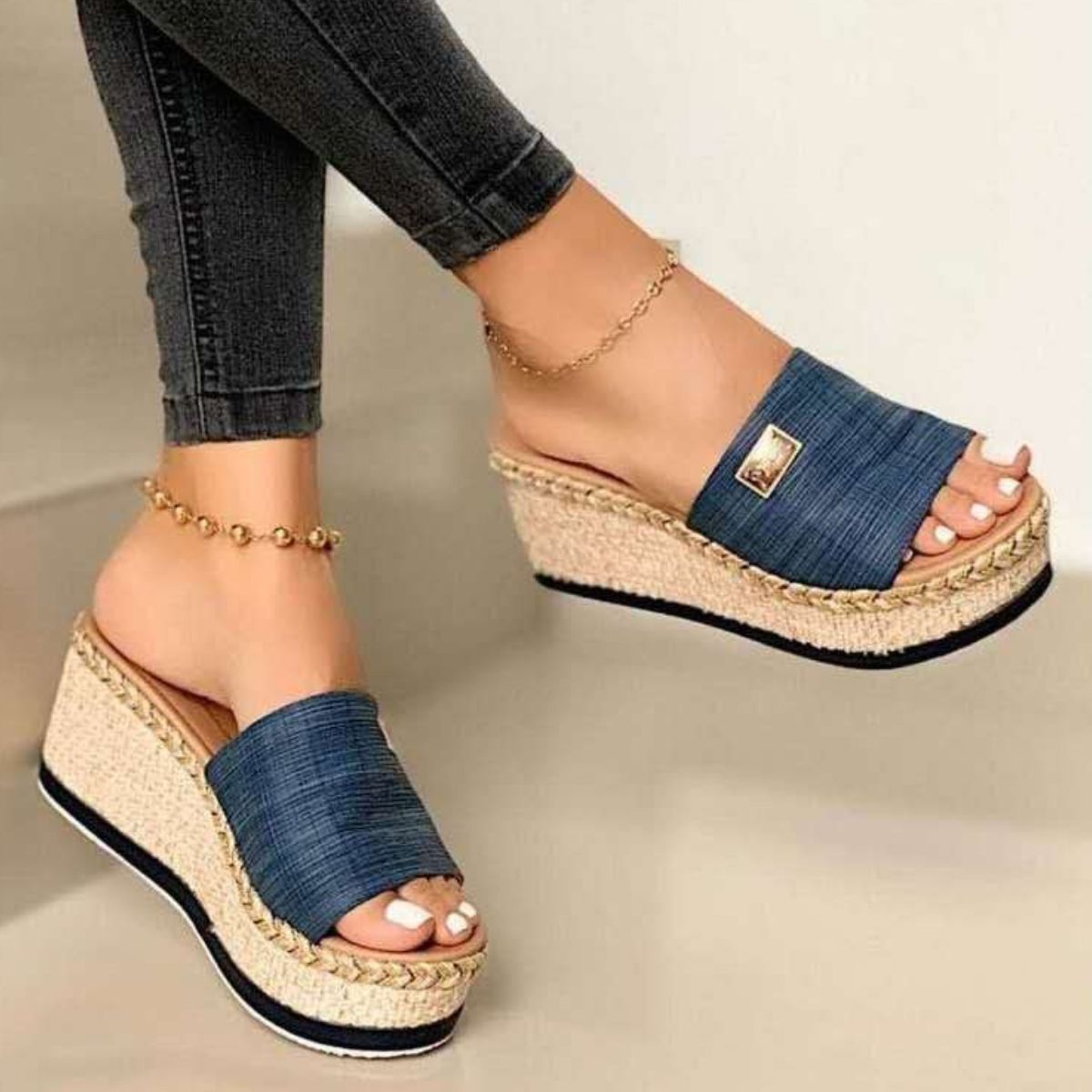 PU Leather Open Toe Sandals - LaTezza Online Shop