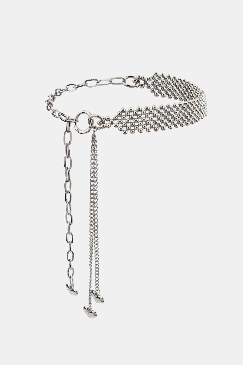 CCB Bead Heart Charm Belt - LaTezza Online Shop