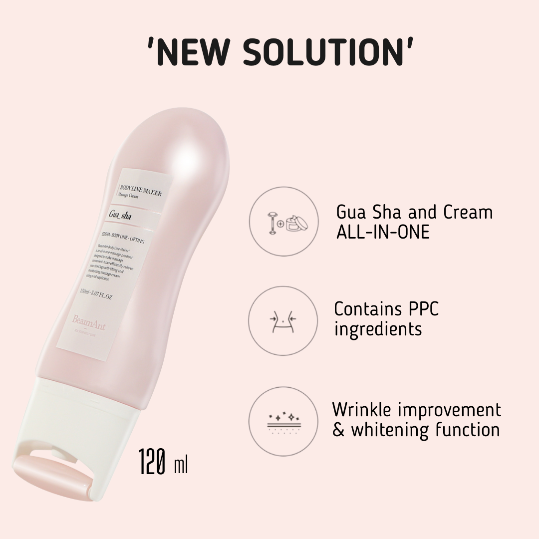 BeaumAnt Body Line Gua Sha Maker 150ml - LaTezza Online Shop