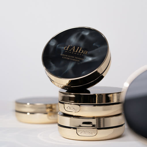 d'Alba Serum Glow Tension Cover Cushion 17g+17g(refill) - LaTezza Online Shop