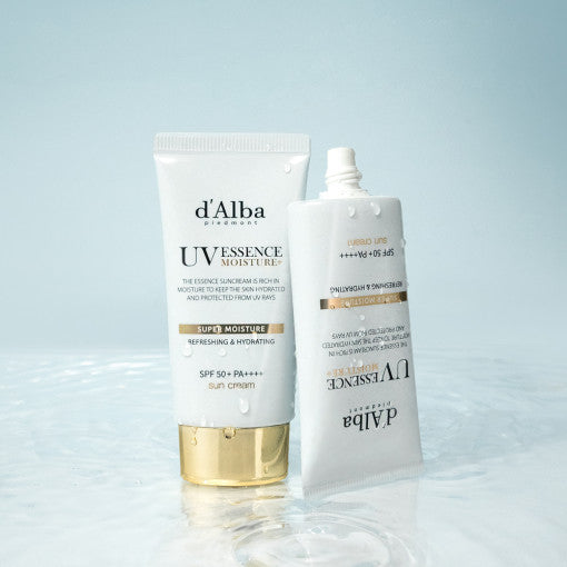 d'Alba Vegan Super Moisture Essence Sun Cream SPF 50+ PA++++ 50ml - LaTezza Online Shop