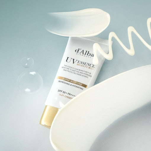 d'Alba Vegan Super Moisture Essence Sun Cream SPF 50+ PA++++ 50ml - LaTezza Online Shop