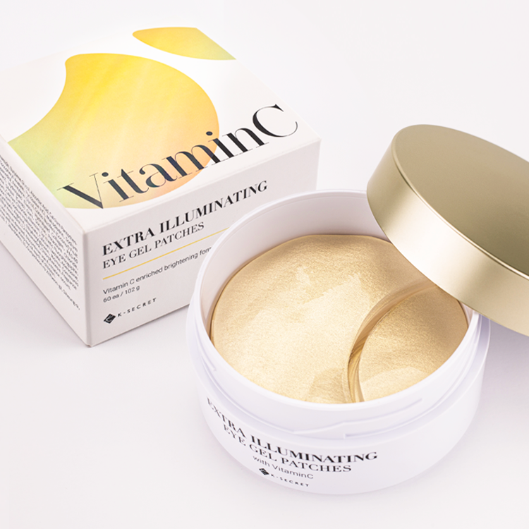 K-SECRET Extra Illuminating Eye Gel Patches 60ea/102g #VITAMIN C - LaTezza Online Shop
