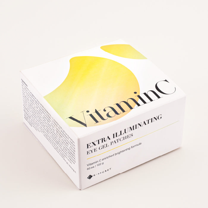 K-SECRET Extra Illuminating Eye Gel Patches 60ea/102g #VITAMIN C - LaTezza Online Shop