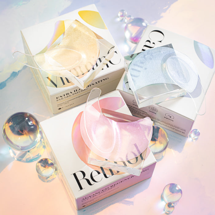 K-SECRET Eye Gel Patches Set (RETINOL + VITAMIN C + CAFFEINE) 60ea/102g*3 - LaTezza Online Shop