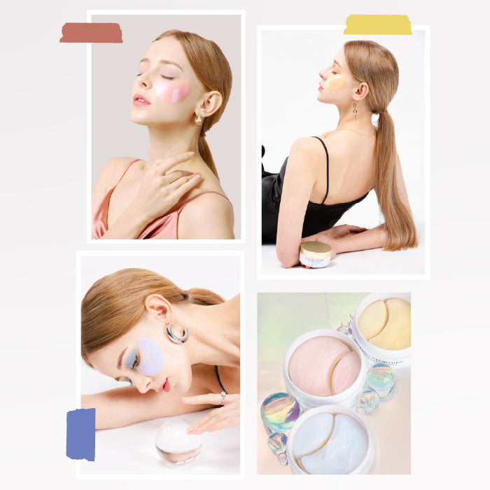 K-SECRET Eye Gel Patches Set (RETINOL + VITAMIN C + CAFFEINE) 60ea/102g*3 - LaTezza Online Shop