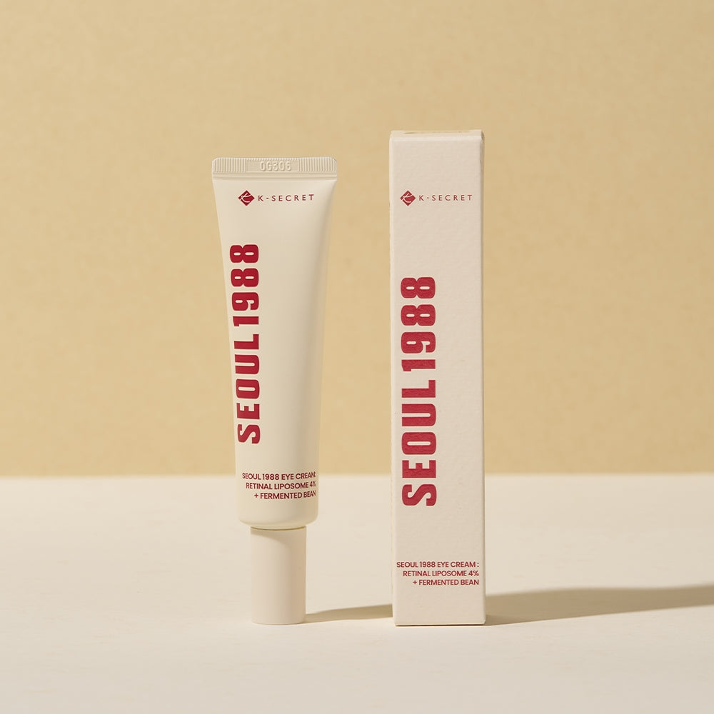 K-SECRET SEOUL 1988 Eye Cream : Retinal Liposome 4% + Fermented Bean 30ml - LaTezza Online Shop