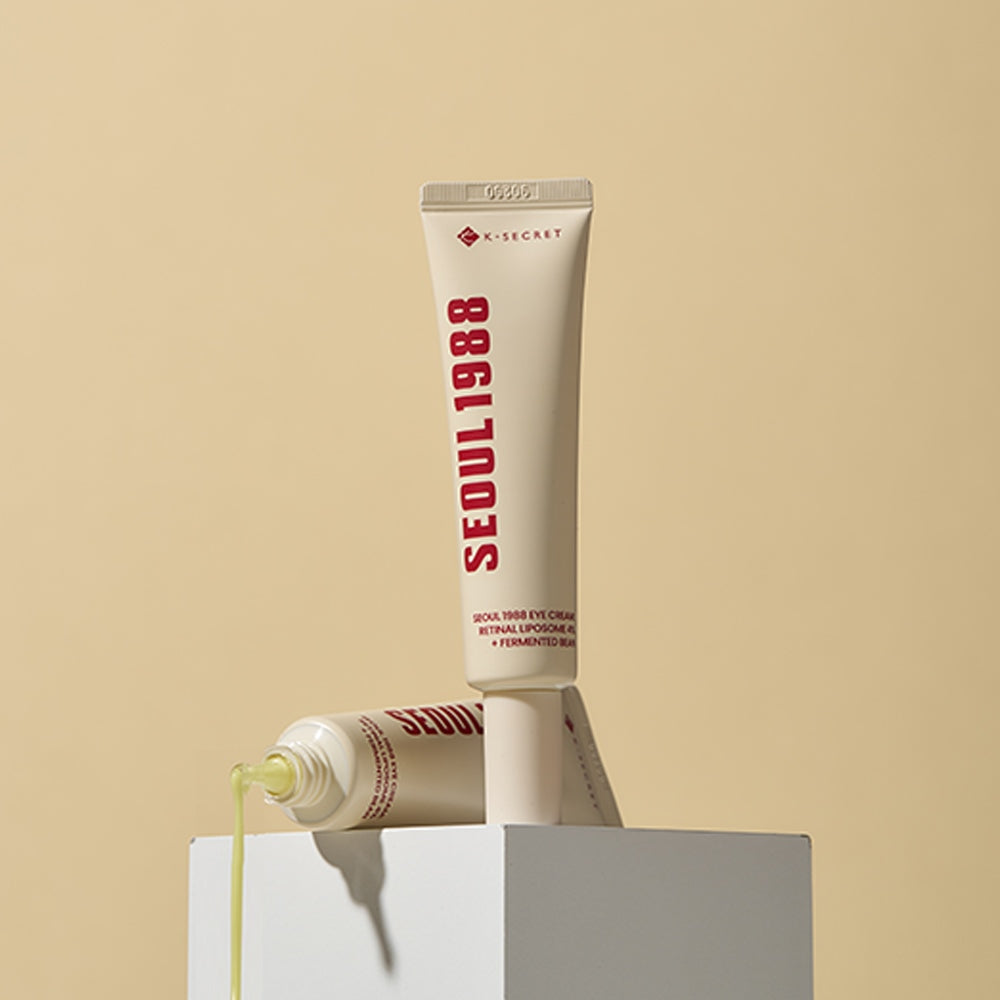 K-SECRET SEOUL 1988 Eye Cream : Retinal Liposome 4% + Fermented Bean 30ml - LaTezza Online Shop