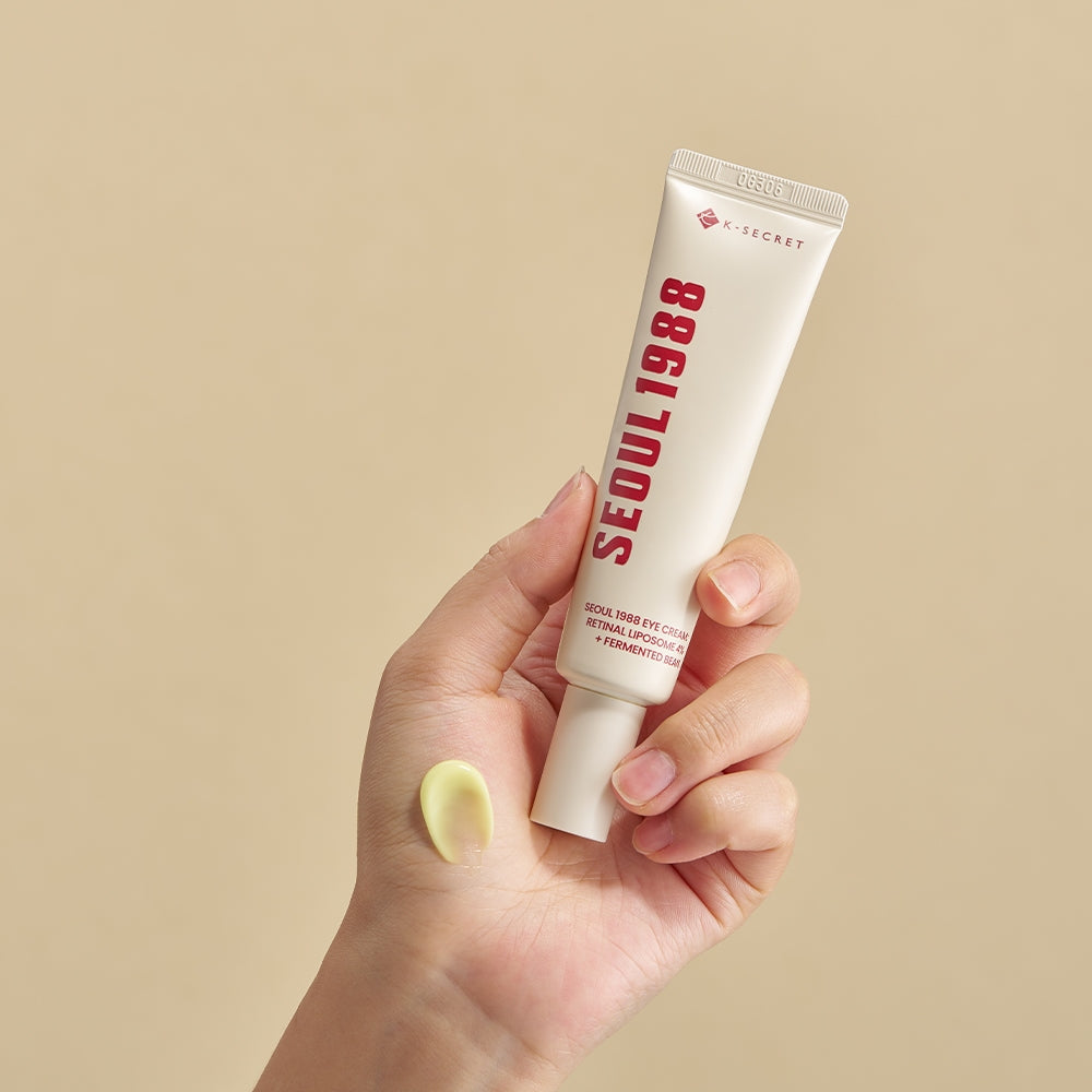 K-SECRET SEOUL 1988 Eye Cream : Retinal Liposome 4% + Fermented Bean 30ml - LaTezza Online Shop