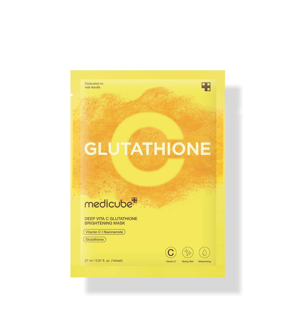 medicube Deep Vita C Glutathione Brightening Mask 27 X 5ea - LaTezza Online Shop