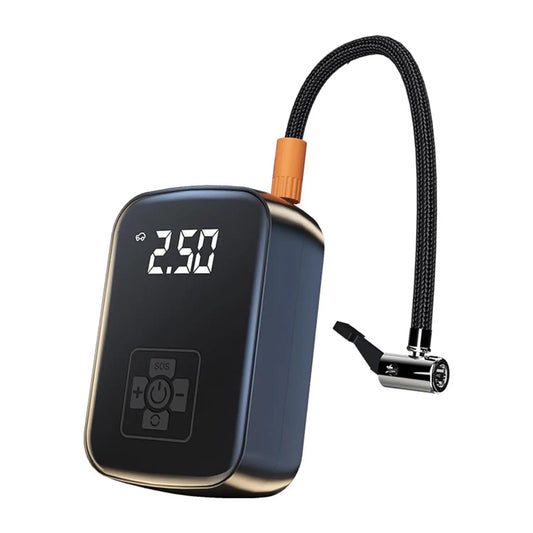 Tire Inflator Portable Air Compressor, 150PSI Cordless Air Pump,Portable Car Tire Inflator Air Pump Air Compressor Electric Auto