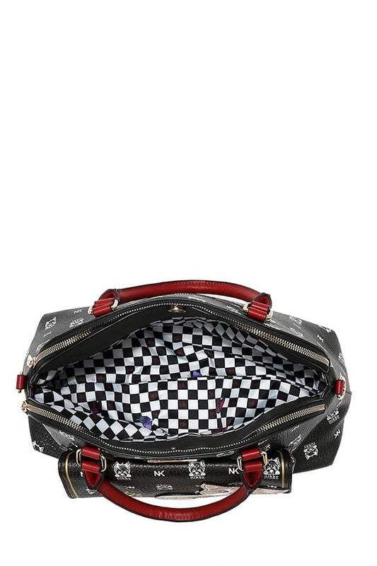 Nicole Lee USA Eco-Leather Cat Dome Bag - LaTezza Online Shop