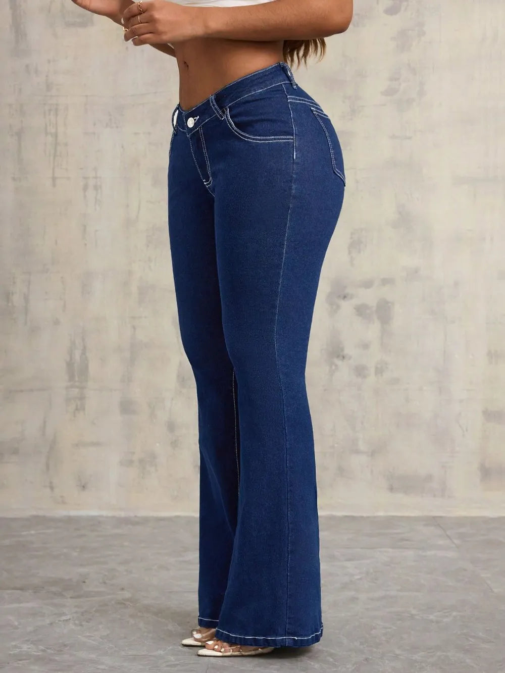 Flare Jeans with Pockets - LaTezza Online Shop