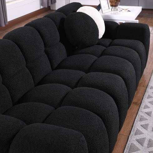 Marshmallow Sofa 3 Seater Black - LaTezza Online Shop