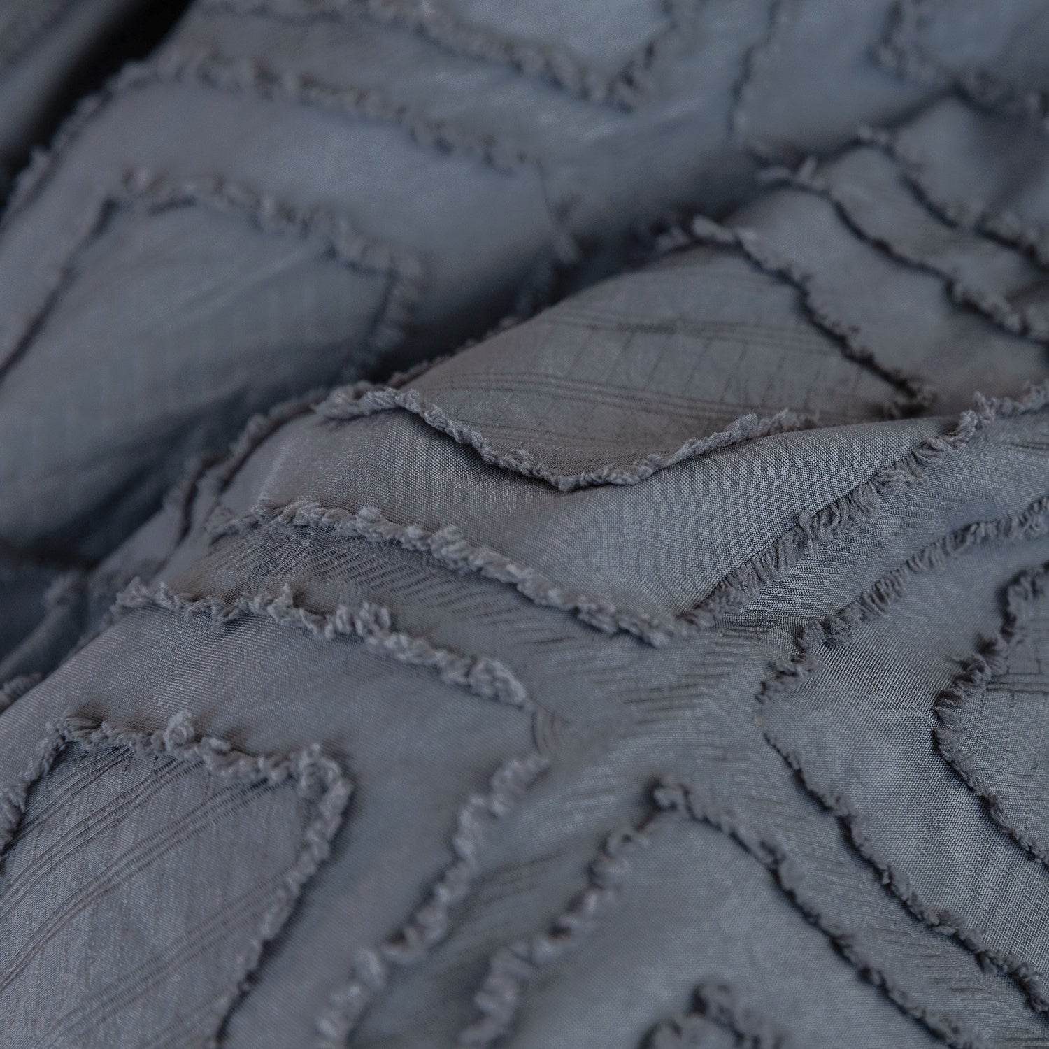 Bohemian Style Quilt Cover Set Cut Flower Tufted Three-piece Set Machine Washable 