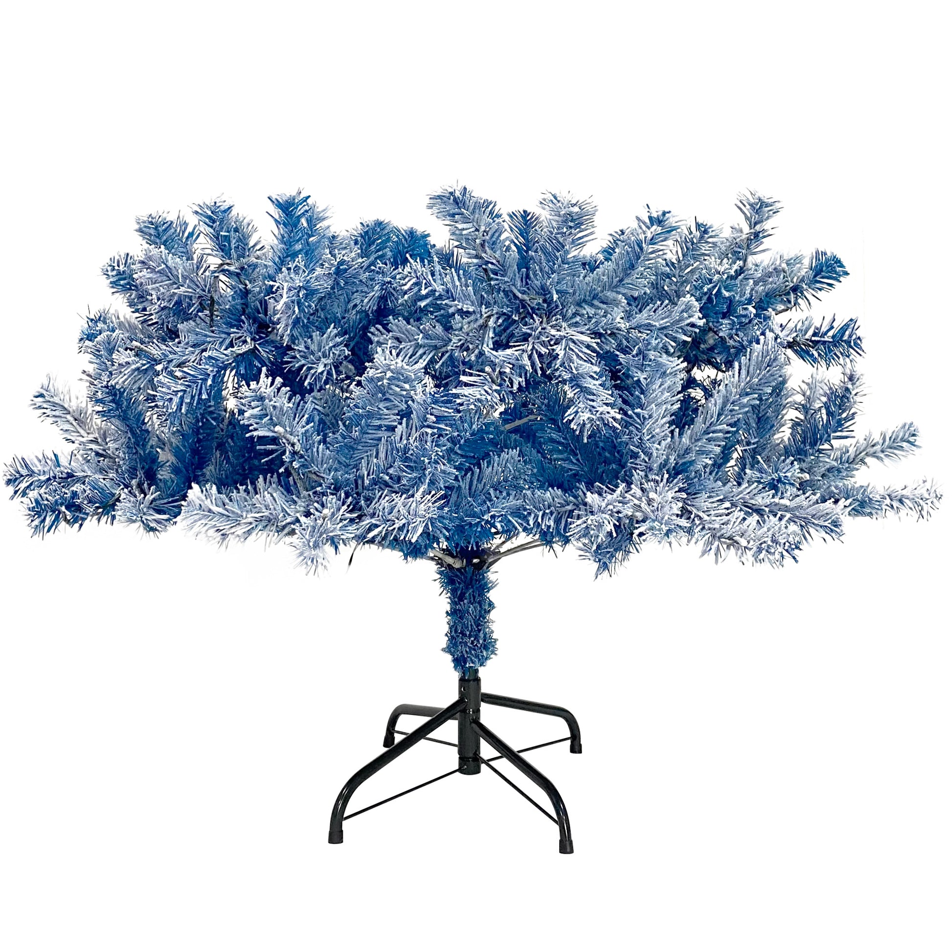 6FT pre ignited hinge chain artificial fir Christmas tree with snowflake - LaTezza Online Shop