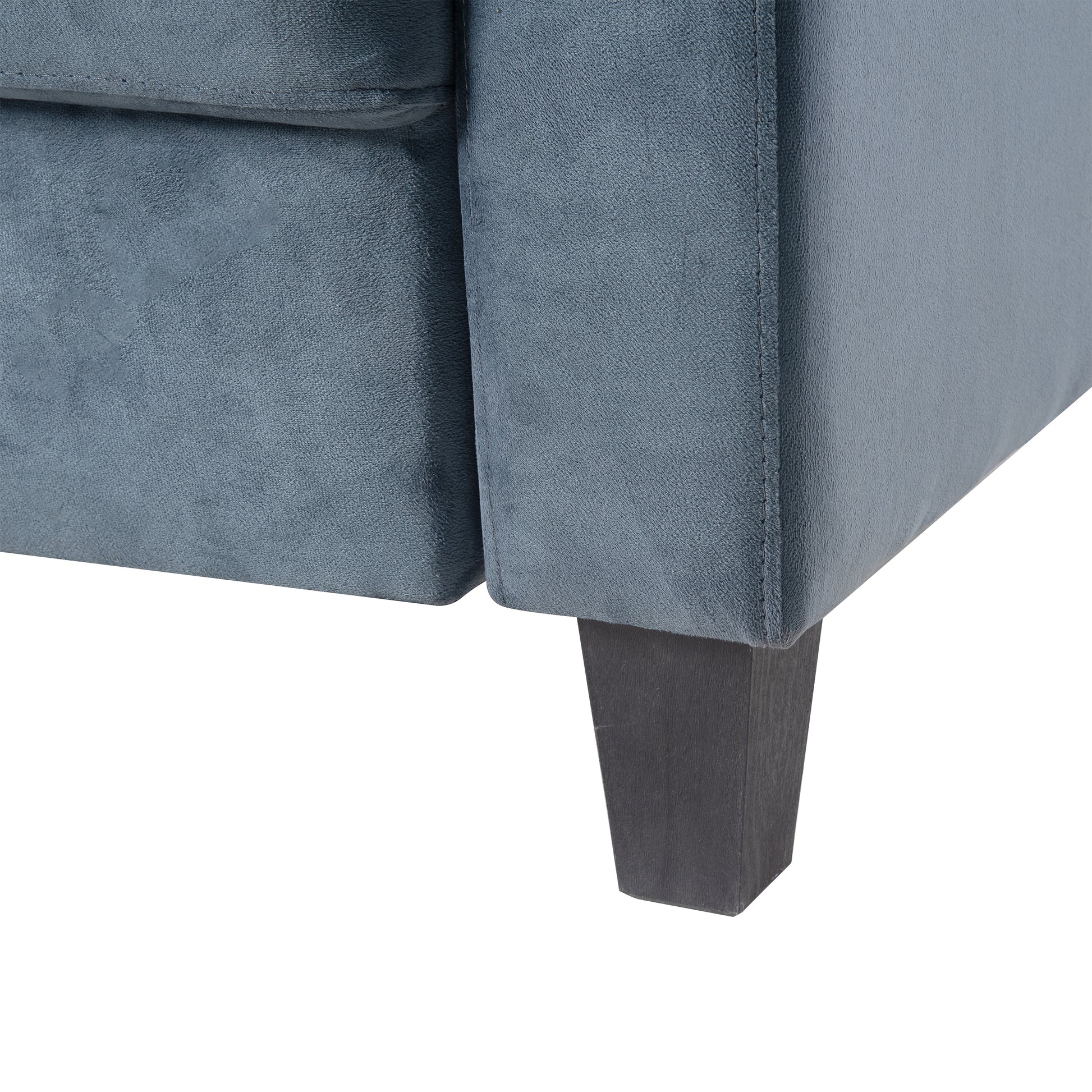 Gray Couch Comfortable Sectional Couches and Sofas for Living Room Office Small Space Chenille - LaTezza Online Shop