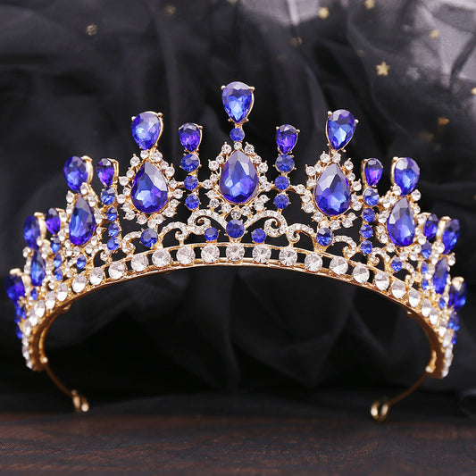 Bridal Tiara Princess Crown Birthday Headwear Wedding Accessories - LaTezza Online Shop