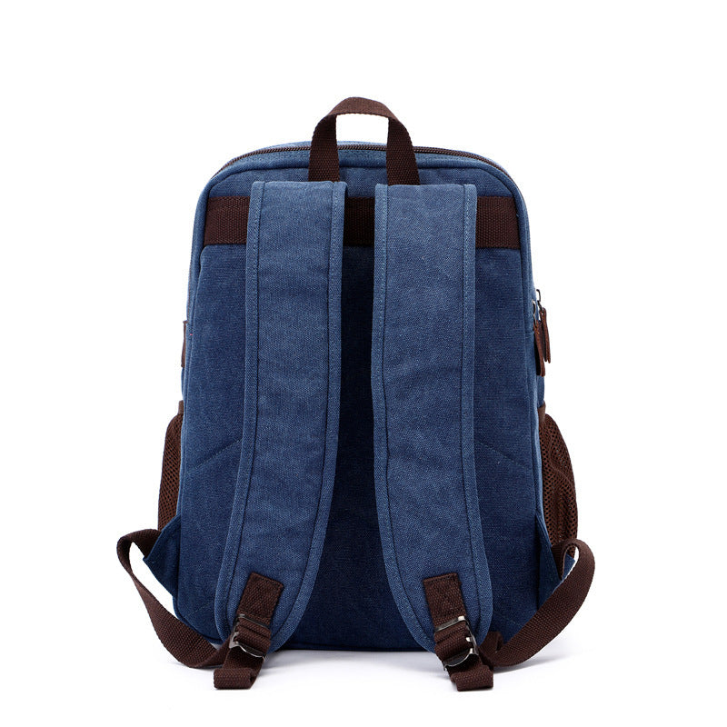 Canvas Bag Retro Casual Shoulder Computer Backpack - LaTezza Online Shop