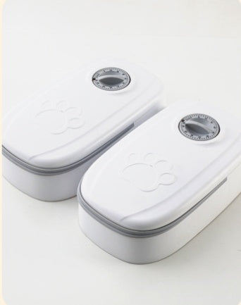 Automatic Pet Feeder Smart Food Dispenser For Cats Dogs Timer Stainless Steel Bowl Auto Dog Cat Pet Feeding Pets Supplies - LaTezza Online Shop