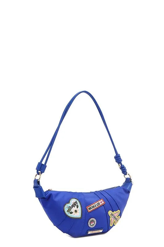 Nicole Lee USA Color Patch Croissant Bag - LaTezza Online Shop