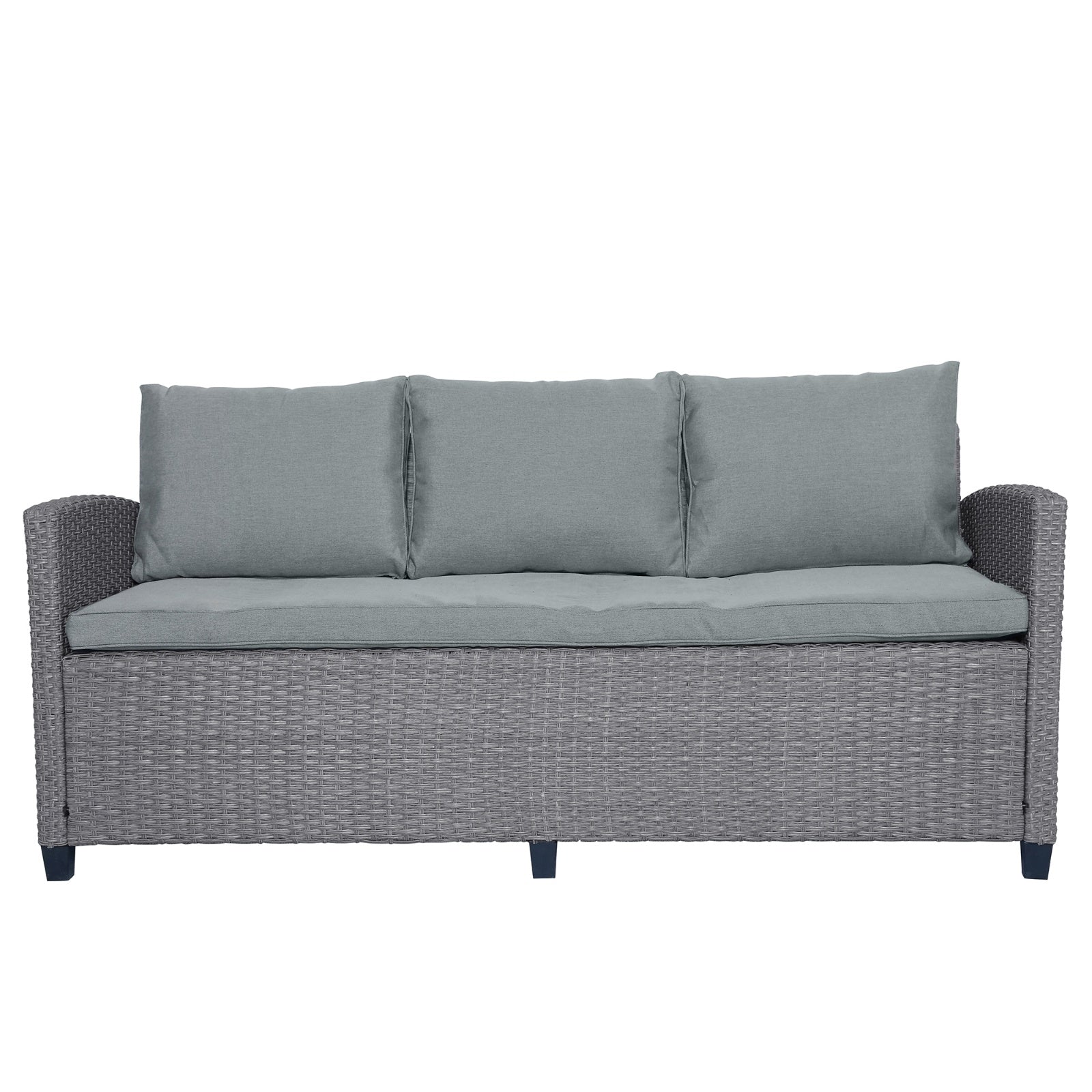 6-piece Outdoor Rattan Courtyard Set - LaTezza Online Shop