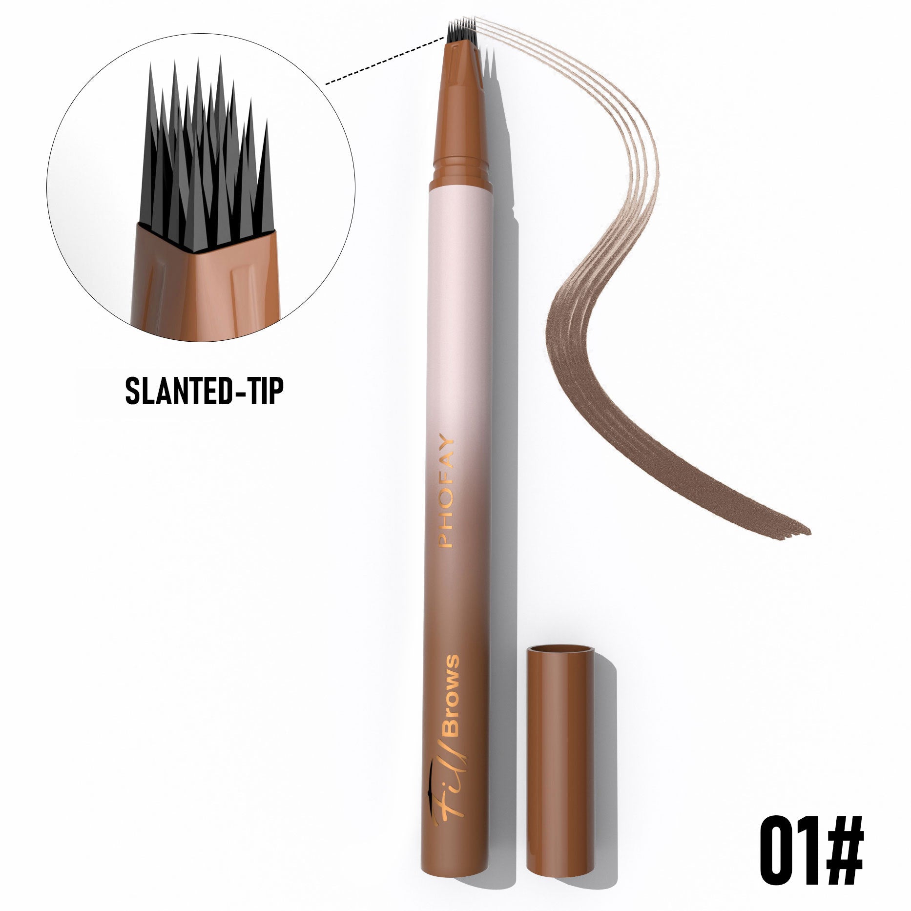 PHOFAY Waterproof Wild Eyebrow Pencil - LaTezza Online Shop