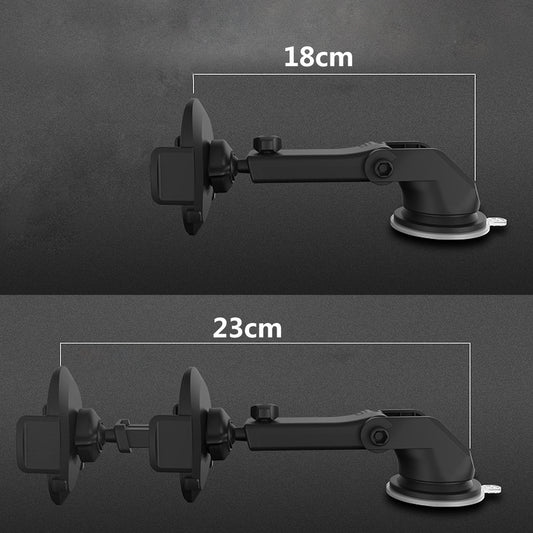 Car Phone Holder Long Rod Telescopic Car Dashboard Suction Cup Type - LaTezza Online Shop