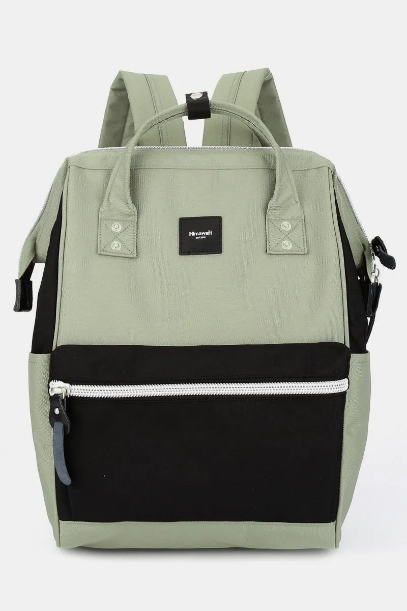 Water Resistant Canvas Backpack Bag with Side Pockets - LaTezza Online Shop