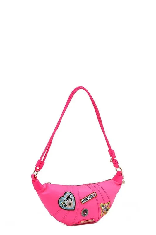 Nicole Lee USA Color Patch Croissant Bag - LaTezza Online Shop