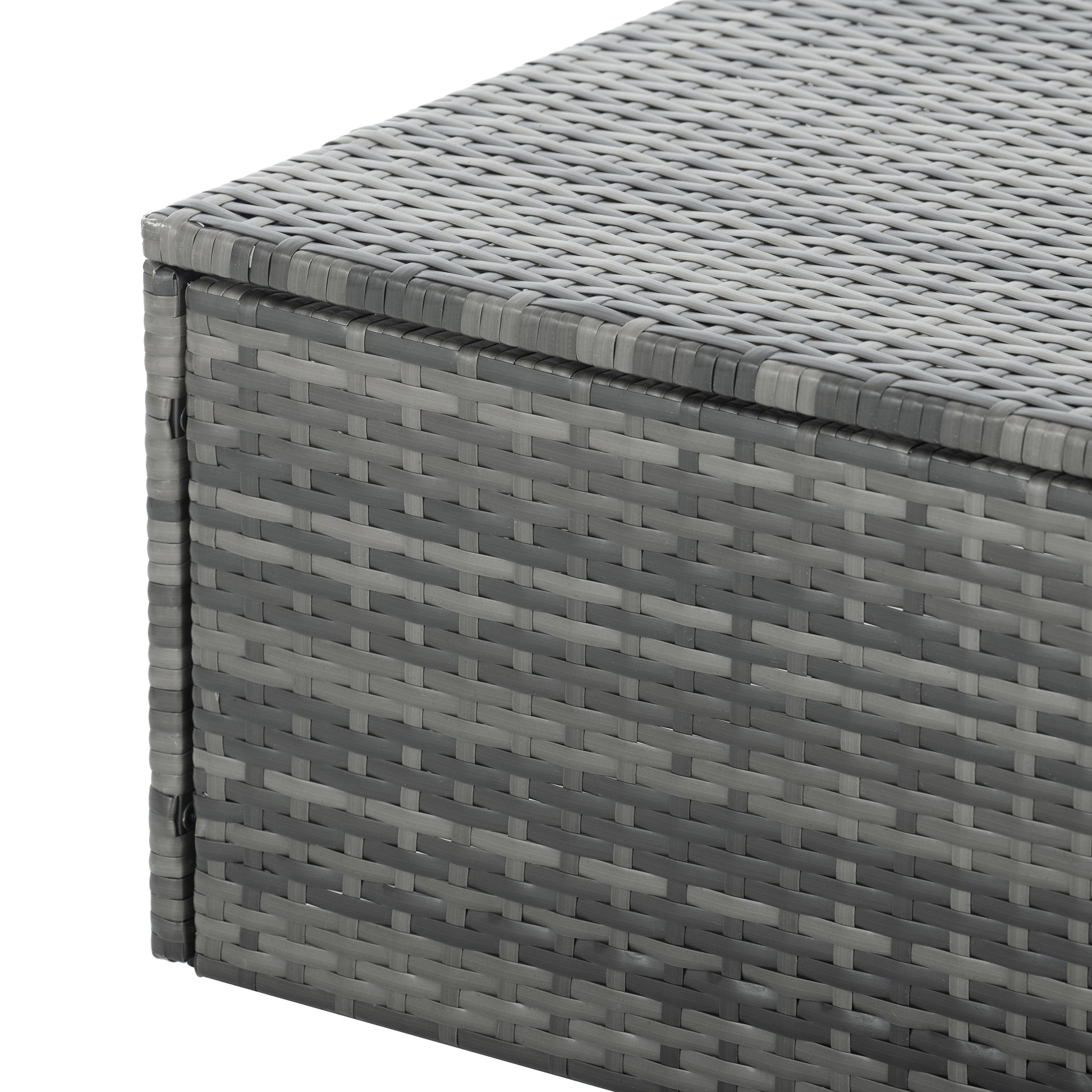 Patio Furniture, Outdoor Furniture, Seasonal PE Wicker Furniture,5 Set Wicker Furniture With Plywood Coffee Table - LaTezza Online Shop