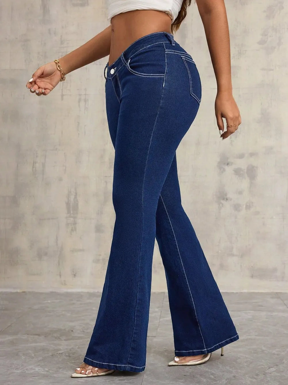 Flare Jeans with Pockets - LaTezza Online Shop
