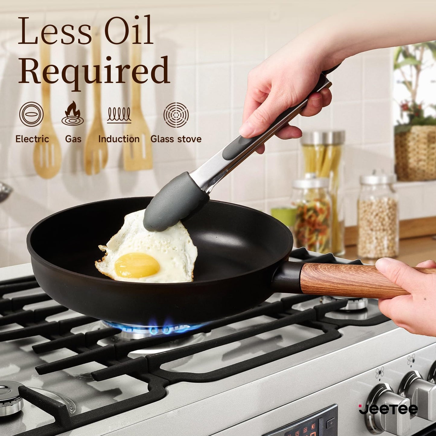 Ceramic Cookware Sets 15 Pcs Healthy Pots And Pans Set Non Stick Induction Kitchen Cooking Set With Removable Handles Oven Safe - LaTezza Online Shop