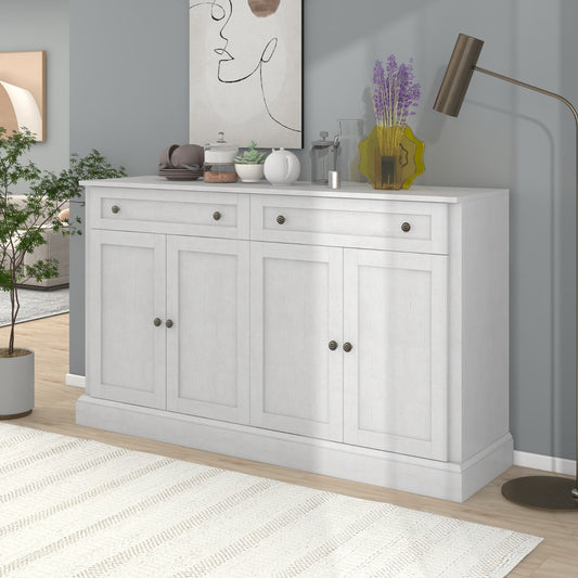 TREXM Kitchen Sideboard Buffet With 2 Drawers & 4 Doors Adjustable Shelves - LaTezza Online Shop