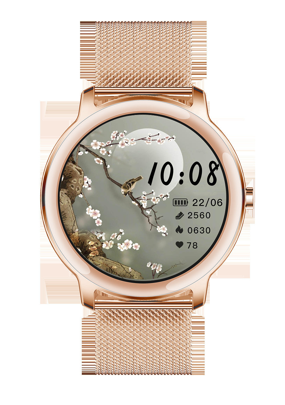 Popular R18 ladies smart watch full touch 1.09 inch screen ultra-thin body dial download bluetooth 5.0 - LaTezza Online Shop