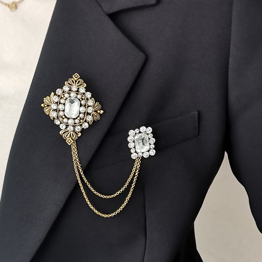 Collar Flower Shirt Jewelry Pins Suit - LaTezza Online Shop