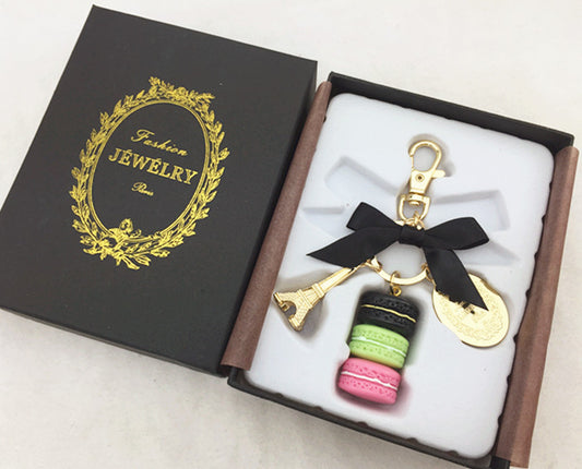 Macaron Pendant Key Ring Bag Buckle Key Ring Female - LaTezza Online Shop