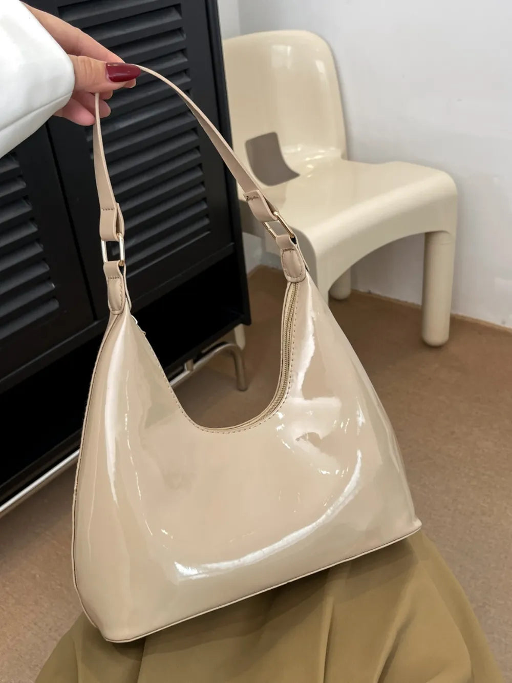 Mirror Surface Shoulder Bag - LaTezza Online Shop