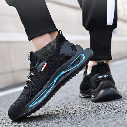 Steel Toe Shoes For Men Work Safety Shoes Nonslip Indestructible Sneakers - LaTezza Online Shop