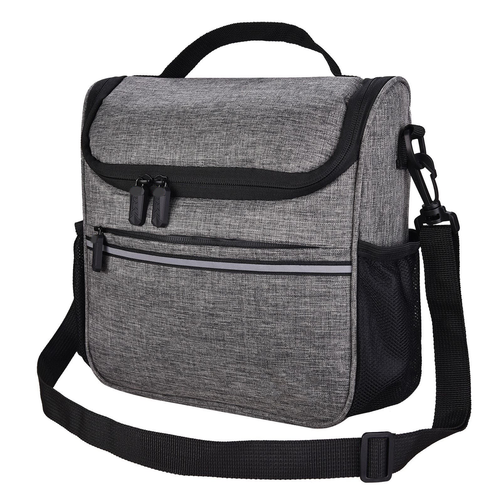 Waterproof Bike Handlebar Insulated Cooler Bag Front Bag Mountain Road Bicycle Cycle Handlebar Basket Bag Pannier Shoulder Bag - LaTezza Online Shop