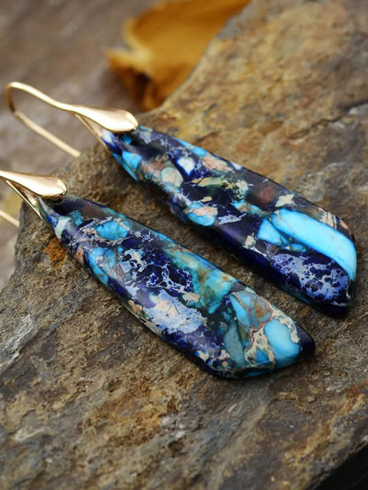 Geometrical Shape Dangle Earrings - LaTezza Online Shop