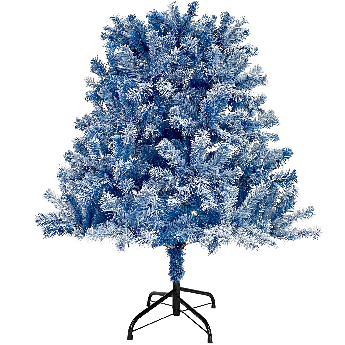 6FT pre ignited hinge chain artificial fir Christmas tree with snowflake - LaTezza Online Shop