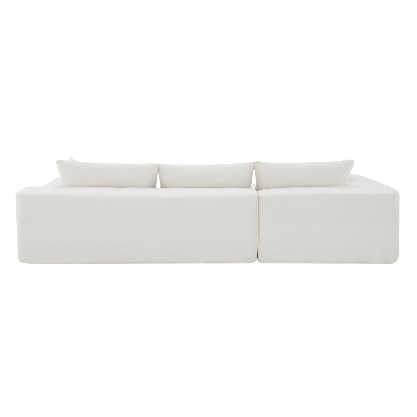 109*68" Modular Sectional Living Room Sofa Set Modern Minimalist Style Couch White - LaTezza Online Shop